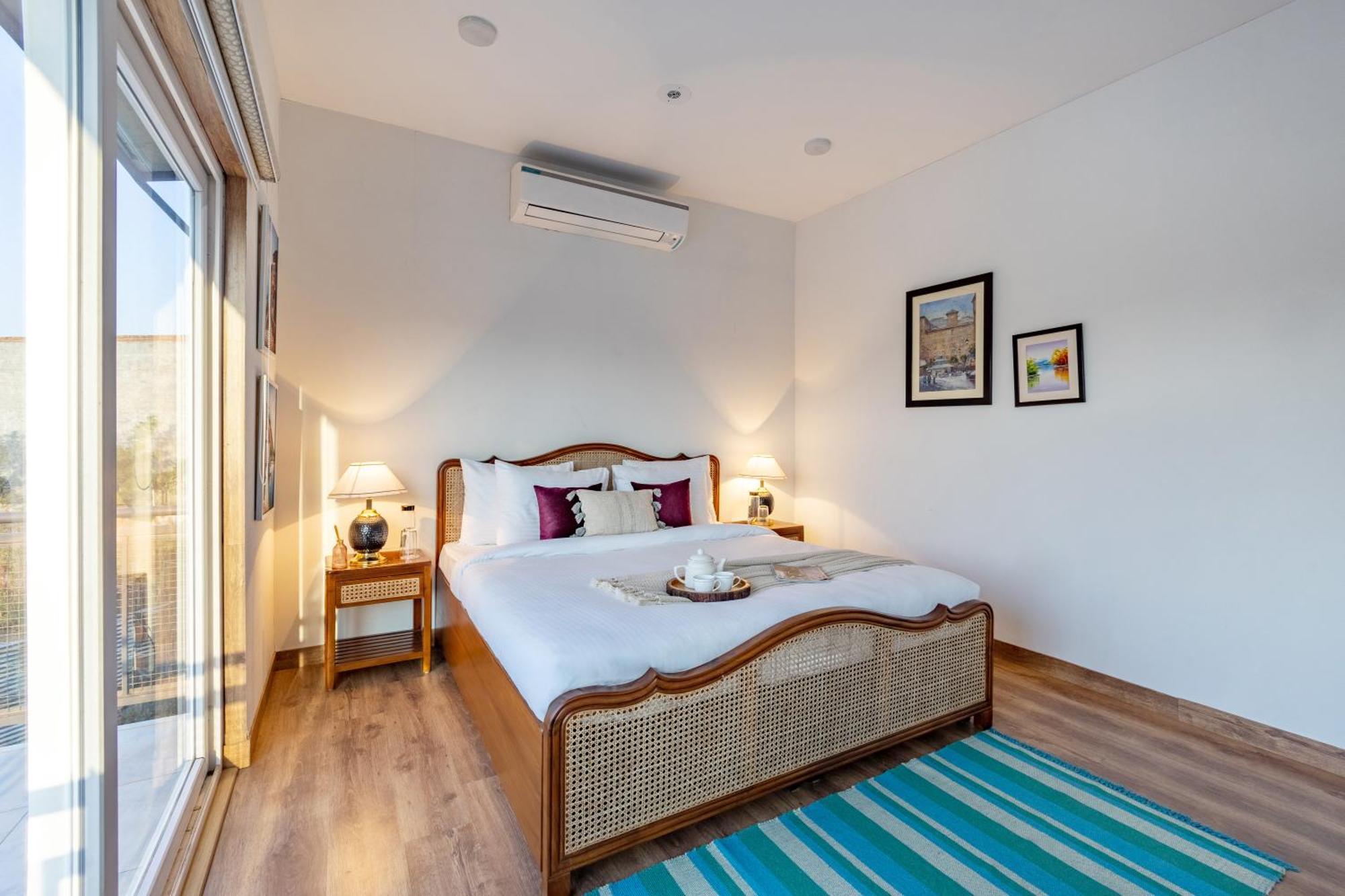 Elivaas Hidden Oasis 4Bhk With Pool, Mud House & Container House Villa Dhauj Buitenkant foto