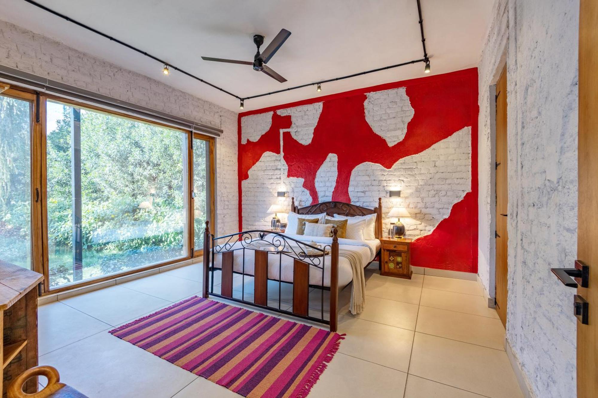 Elivaas Hidden Oasis 4Bhk With Pool, Mud House & Container House Villa Dhauj Buitenkant foto